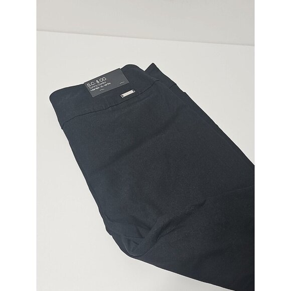 NEW S.C. & CO. Women's Tummy Control Pants, Black, Size 8 - Picture 2 of 10